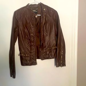 Express leather jacket